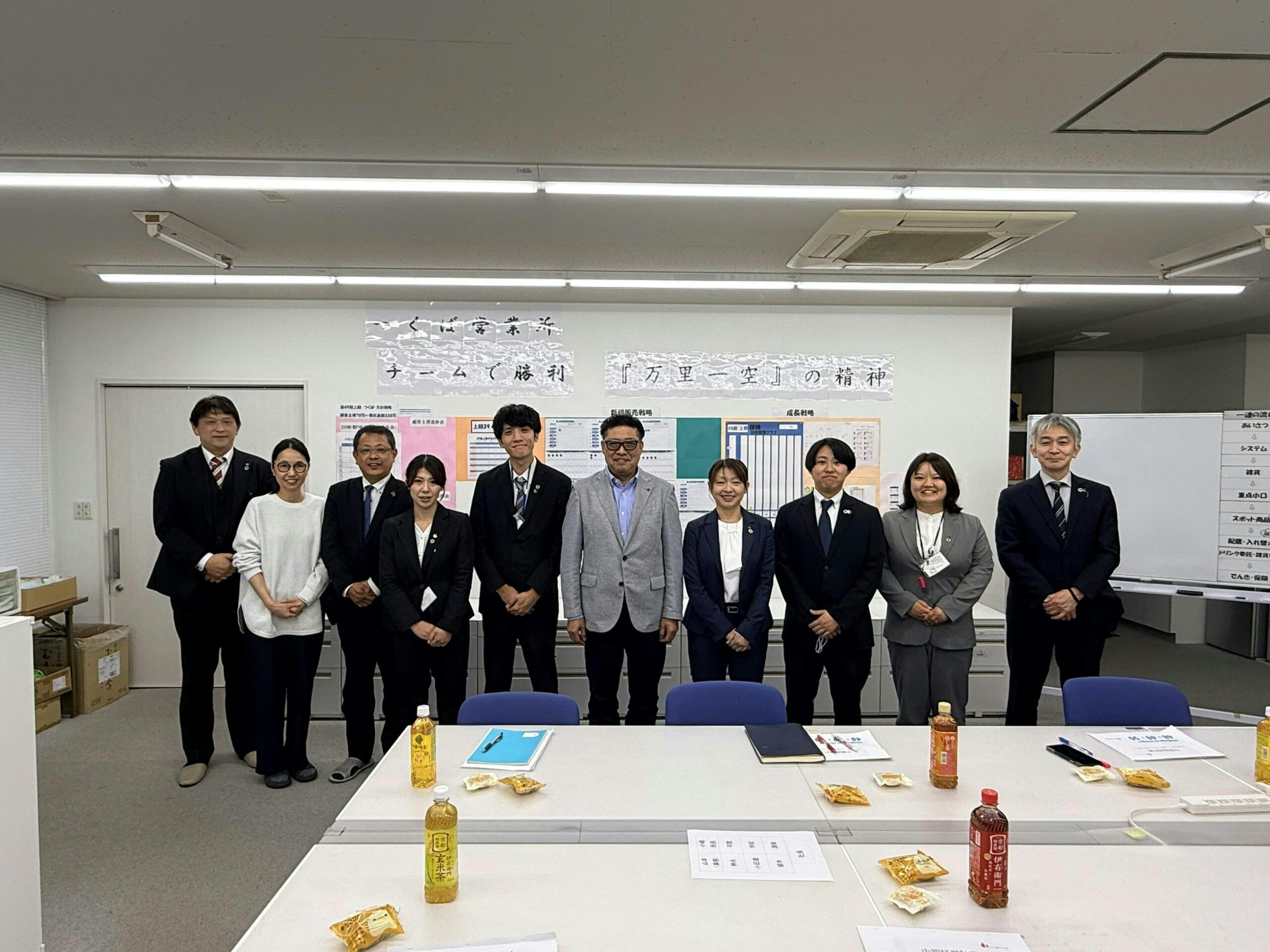 【社長ラウンド】つくば営業所を訪問！活気あふれる対話の場